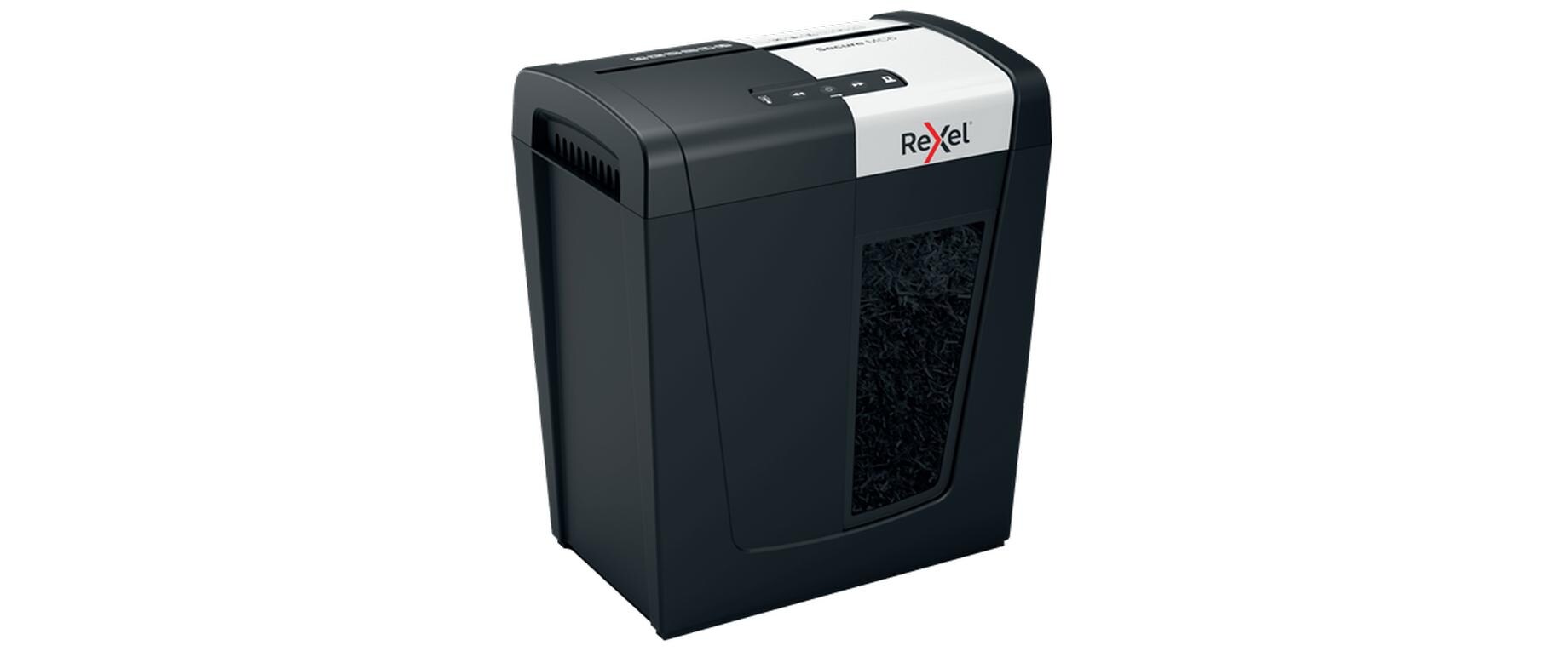Aktenvernichter Rexel Secure MC6 P-5, 6 Seiten<br>Manueller Schredder für die sichere Vernichtung streng vertraulicher Unterlagen
