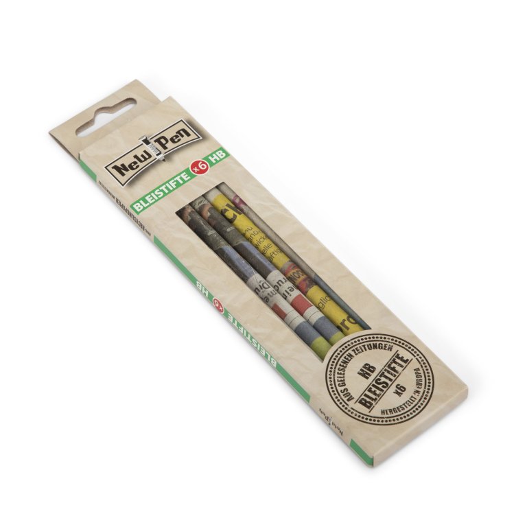 New Pen Bleistifte Recycling, Set