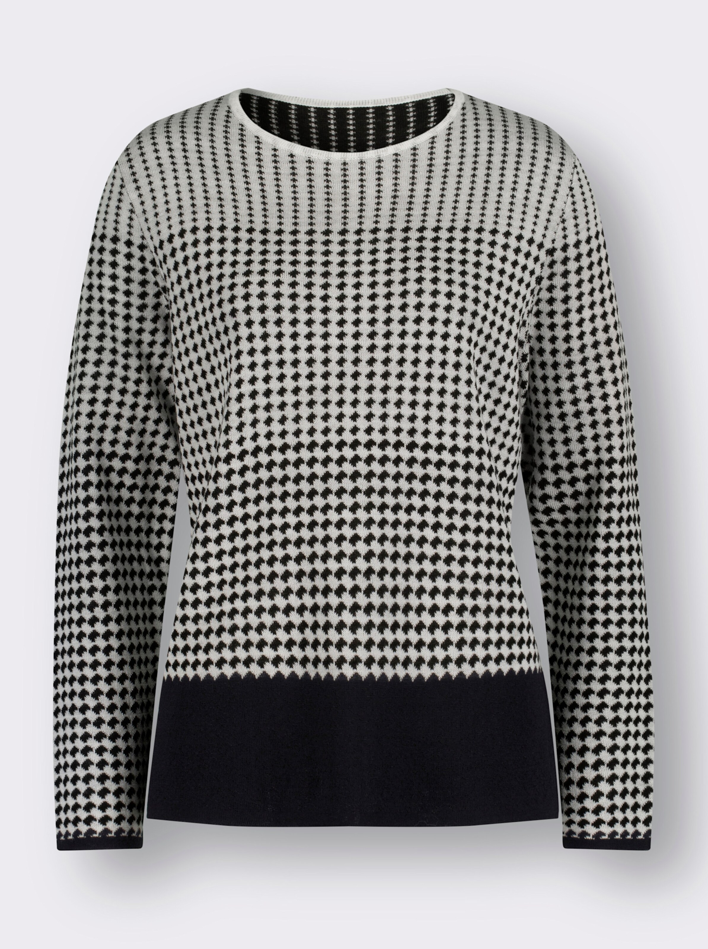 Jacquard-Pullover