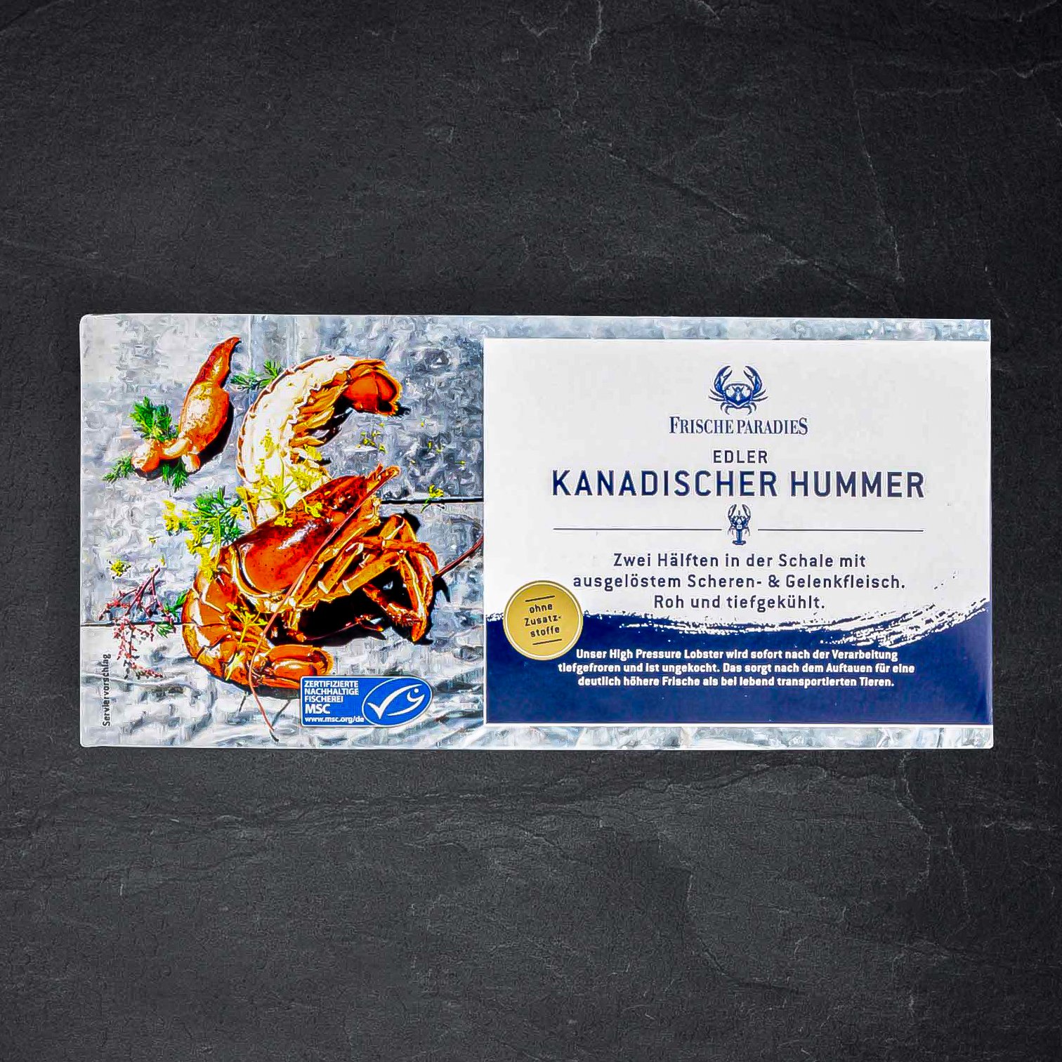 MSC High Pressure Lobster Hummer halbiert