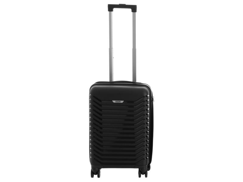 KOOR Reisekoffer Manila 40 L, Schwarz Trolley