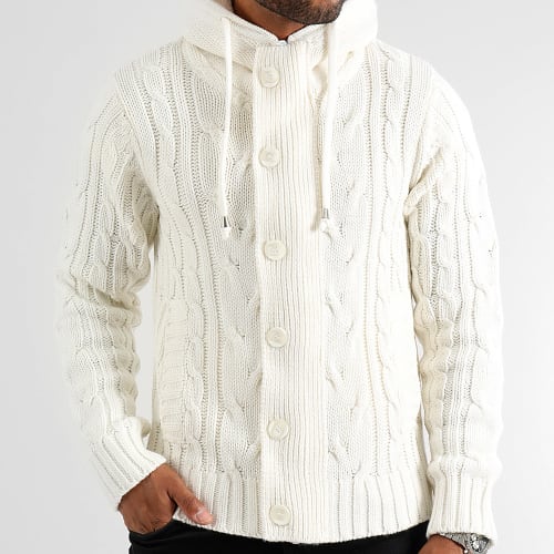 Cardigan Torsade 0377 Blanc