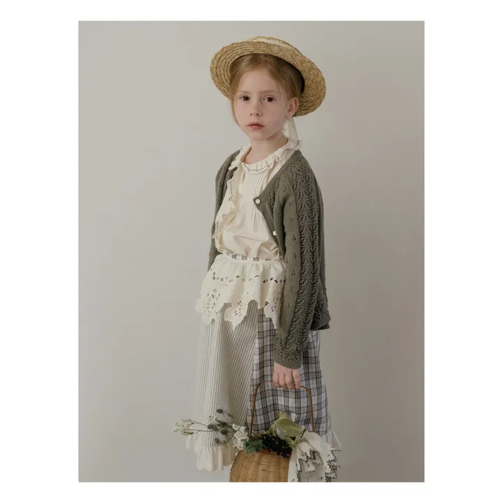 Louisiella Blouse Maila Brodée  | Crème