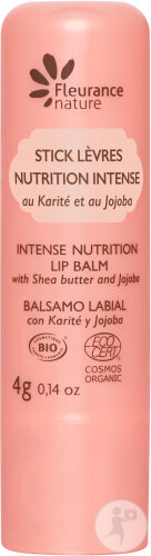 Fleurance Nature Stick Lèvres Nutrition Intense Au Karité Et Au Jojoba Bio 4g
