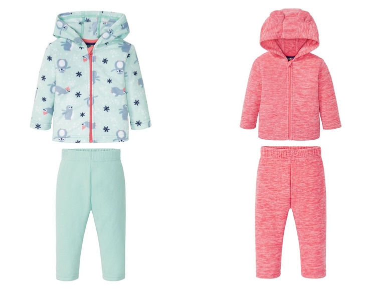 Baby fleece-pak meisjes