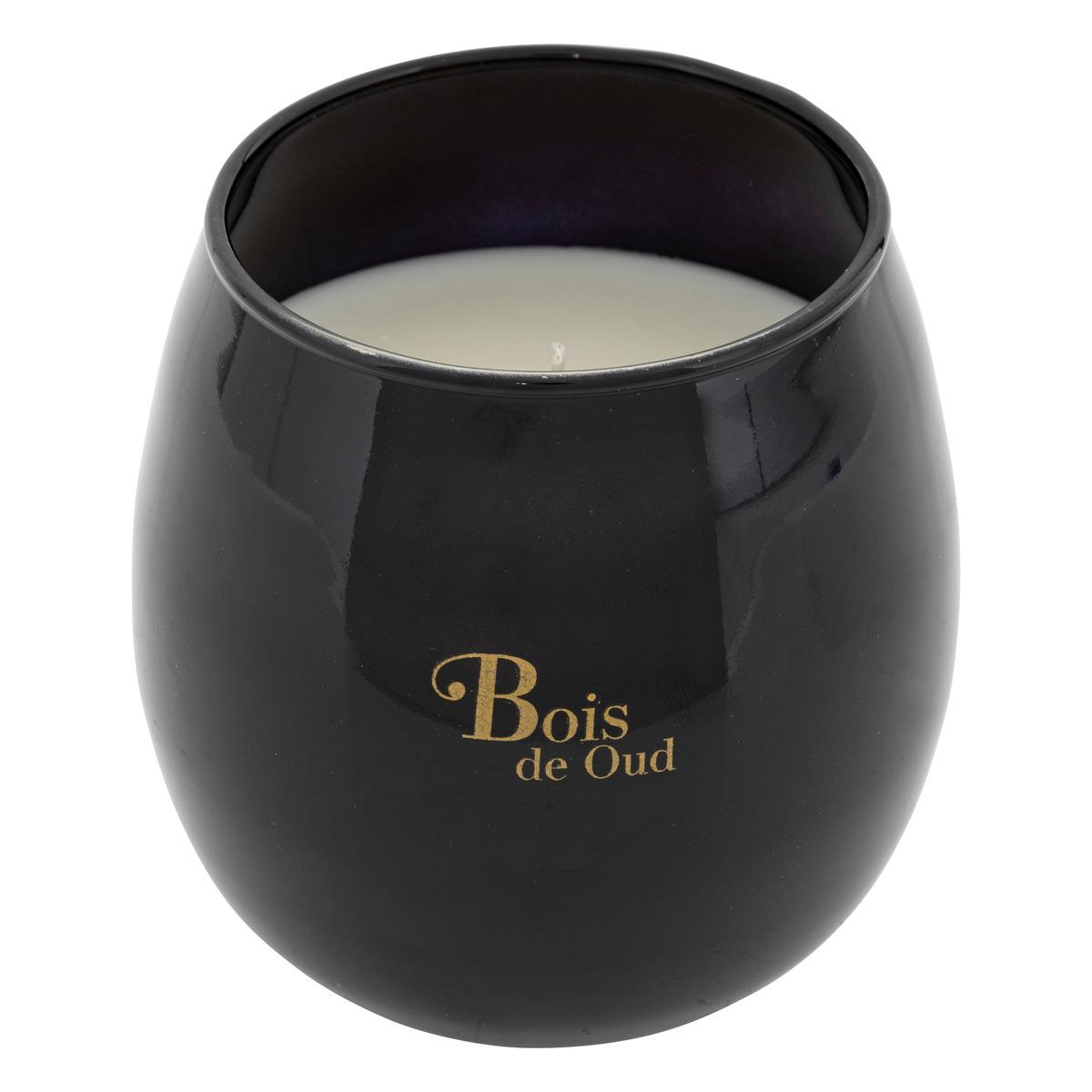 BOUGIE PARFUMEE VERRE ARLO BOIS 400G