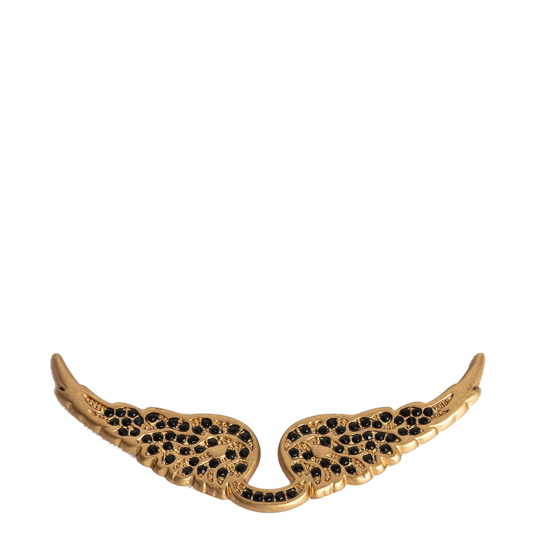 SWING YOUR WINGS - Charm ailes à strass | Doré