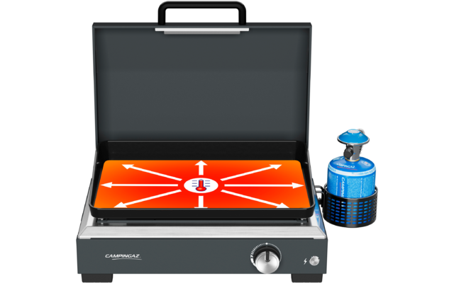Campingaz Plancha Sigma 1 CV Tischgrill mit Deckel 50 mbar