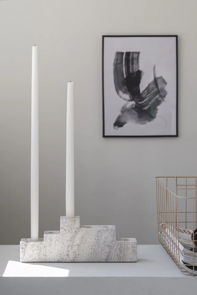 Mette Ditmer - STEP six lysestage - Chalk