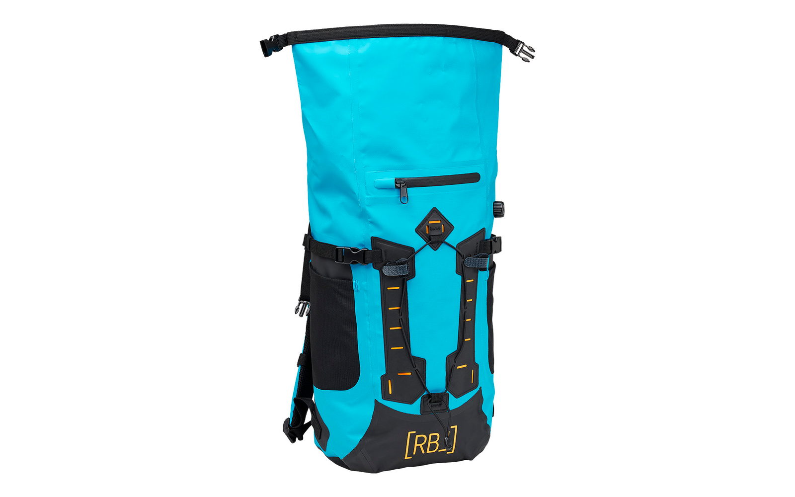 Rebel Outdoor Rucksack mit Rolltop-Verschluss 25 Liter blau