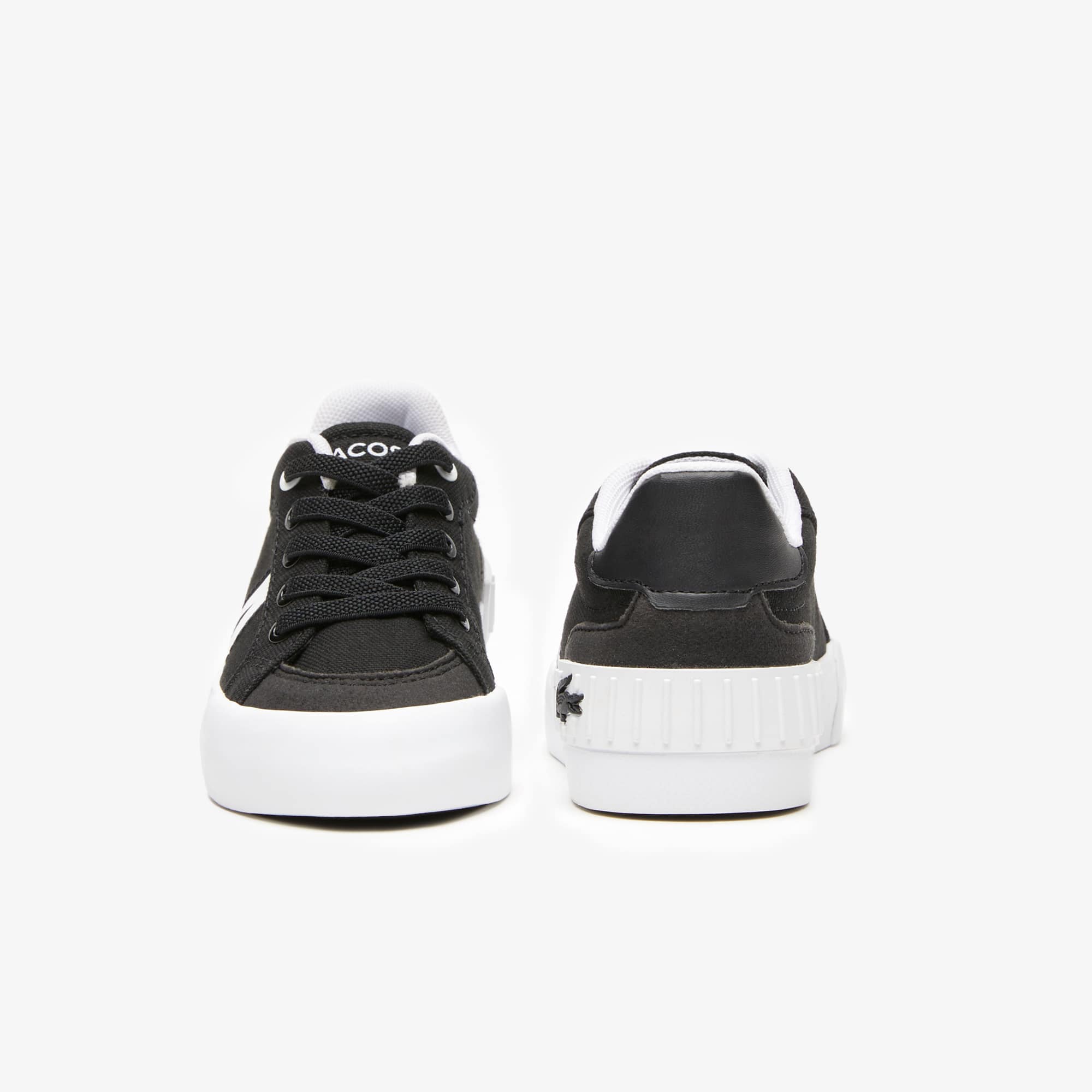 Sneakers L004 bébé Lacoste en textile Chaussures - Noir - Lacoste - Enfant