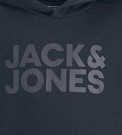 Jack & Jones Kapuzenpullover - JjeCorp Noos - Navy Blazer/Jr/Lar