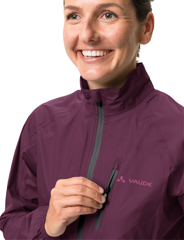 VAUDE Fahrradjacke »WOMEN'S DROP JACKET III« Wasserdicht & Winddicht & Atmungsaktiv