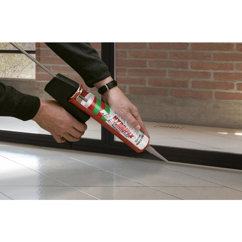 Zwaluw hybrifix lijmkit Grijs 290ml