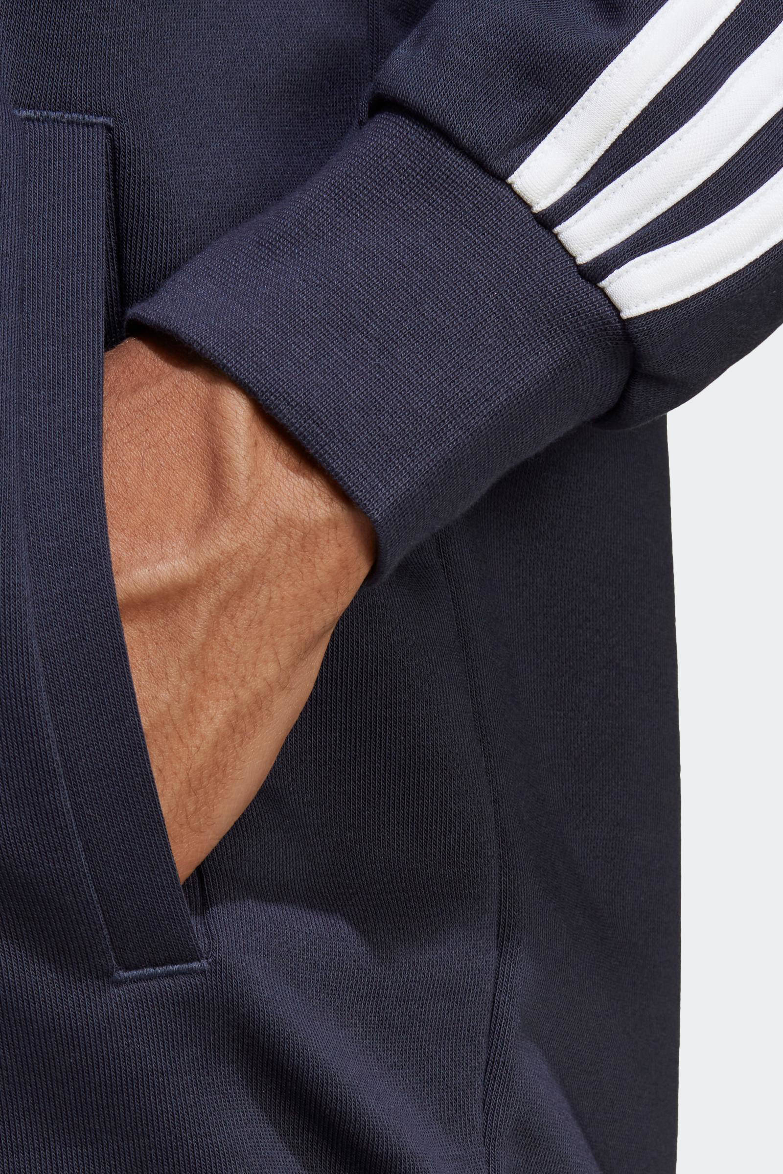adidas trainingspak donkerblauw/wit