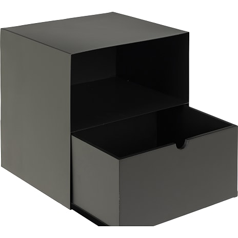 Joliet natbord - sort metal