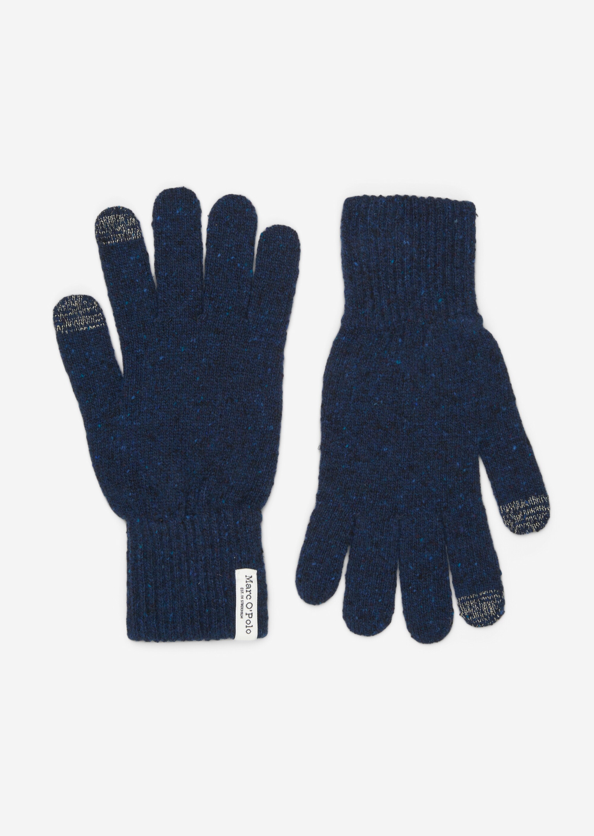 Strickhandschuhe aus softem Schurwolle-Mix