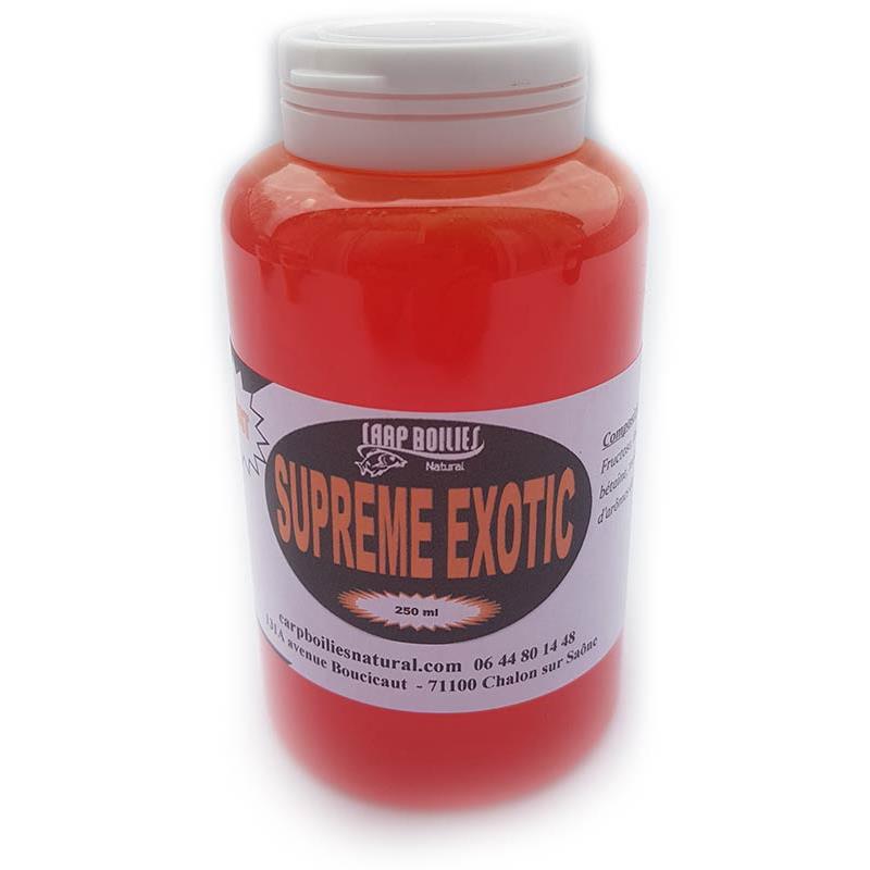 Attractant Liquide Carp Boilies Natural Supreme Exotic