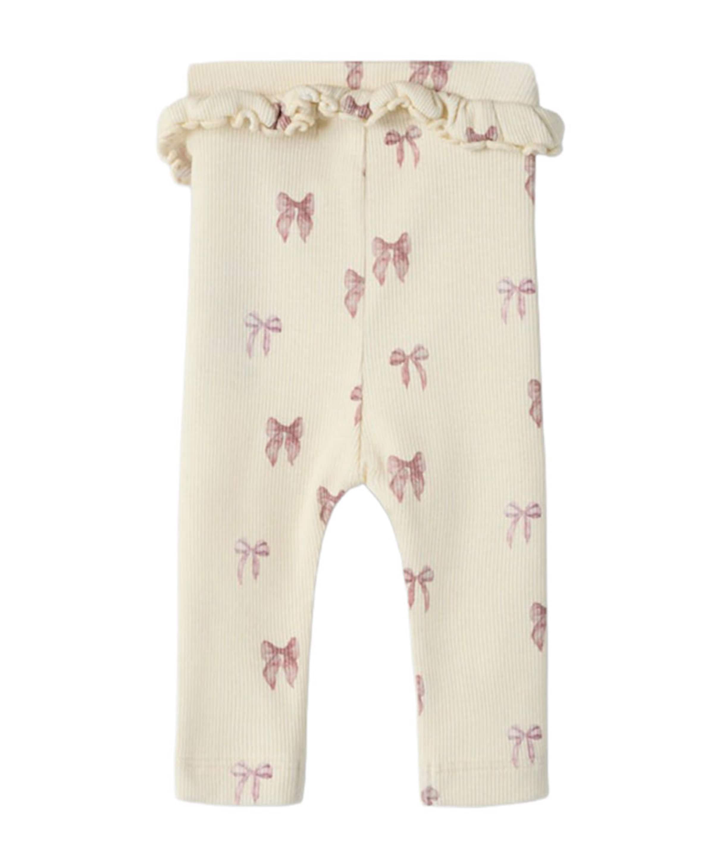 Lil' Atelier NBFGAVO EFI SLIM LIL NOOS meisjes broek ecru