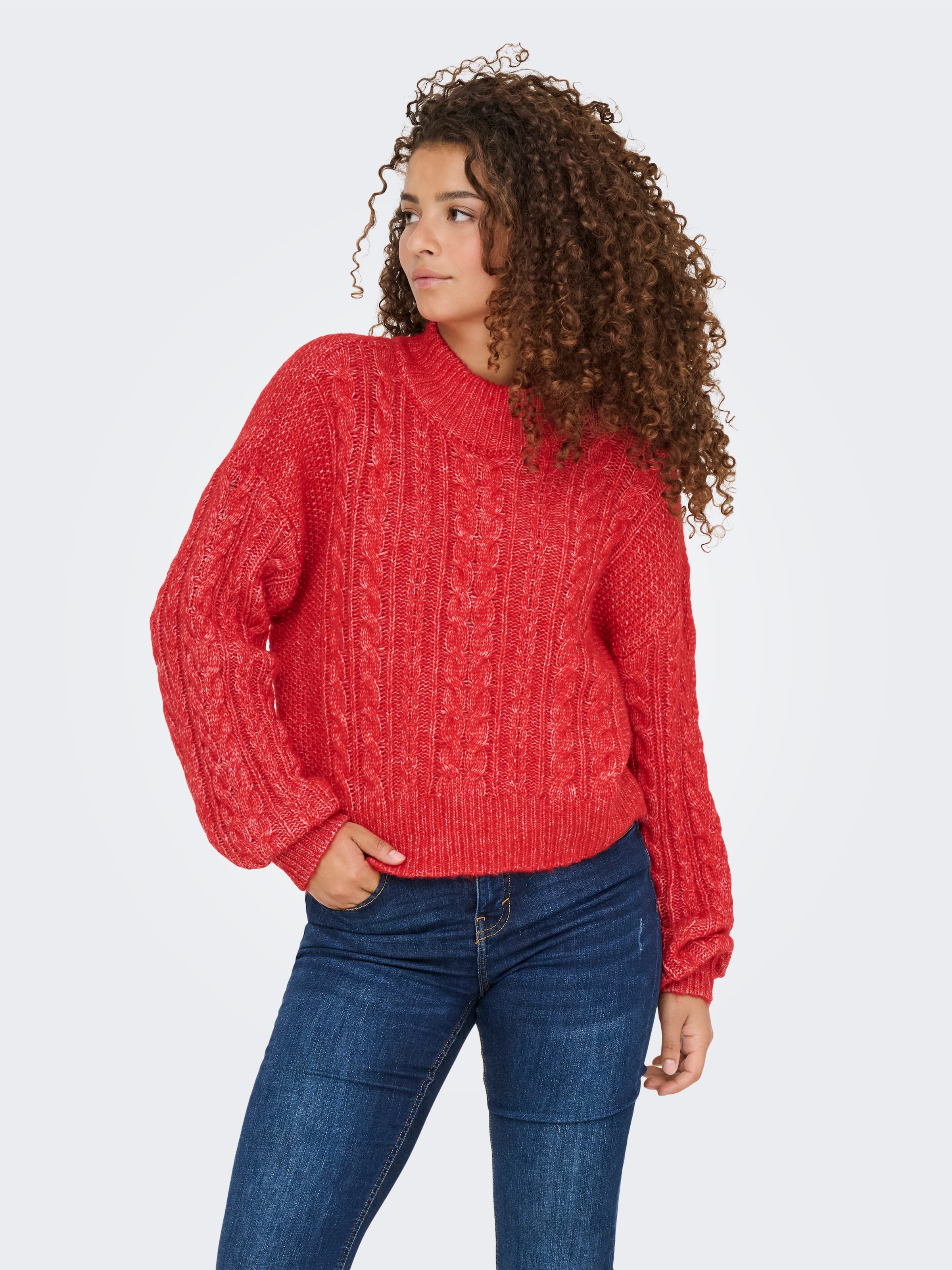 ONLY Stehkragenpullover »ONLIDA LIFE LS HIGH NECK KNT«
