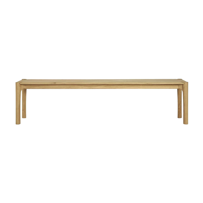 Ethnicraft PI eetbank 186x35 eiken naturel