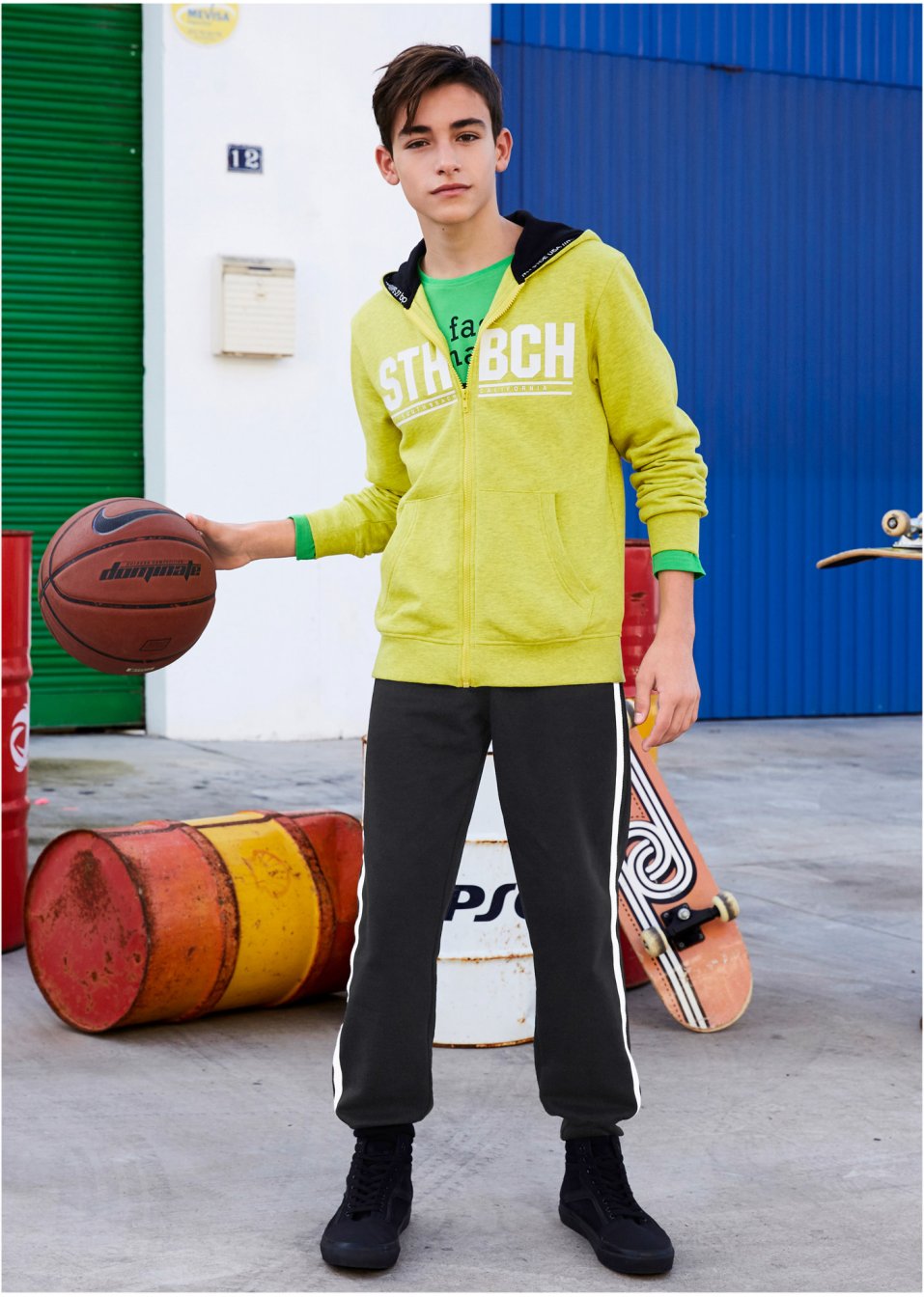 Lot de 2 pantalons sweat garçon