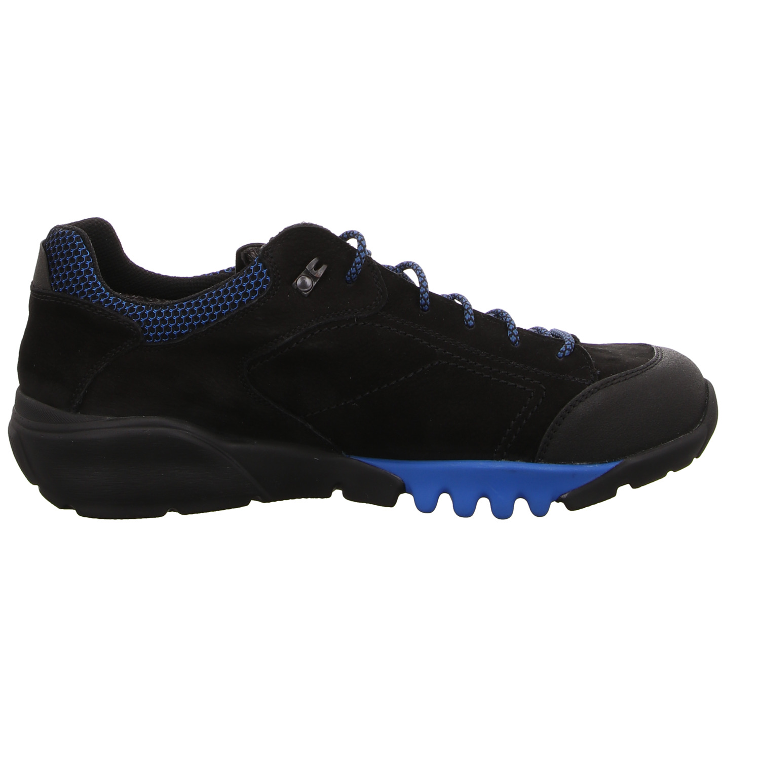 Waldläufer Schnürhalbschuh schwarz