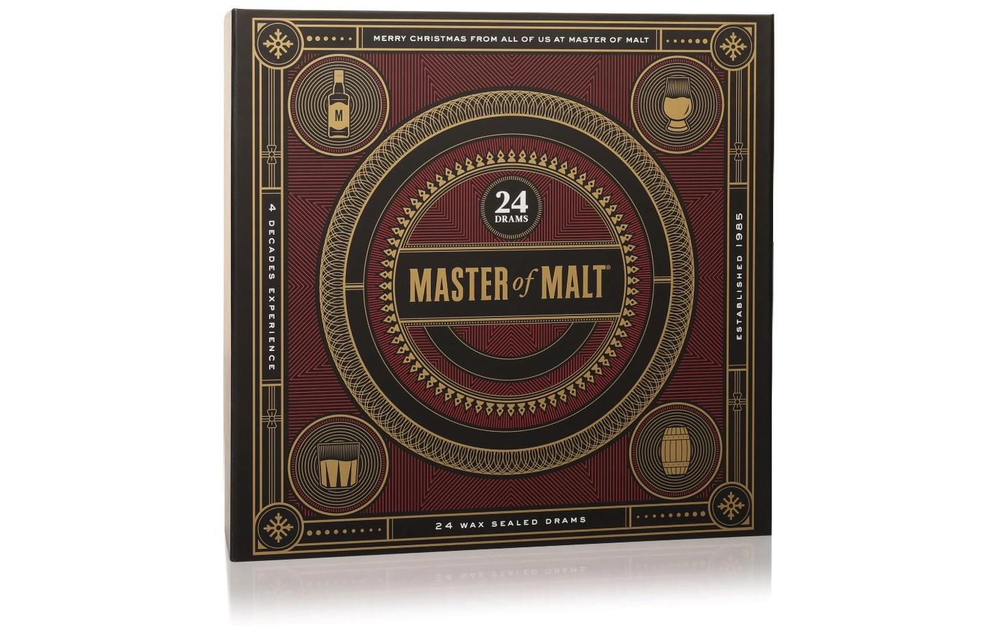 Adventskalender Playing Card 24 x 3 cl<br>Weihnachtlicher Kalender mit Spirituosen