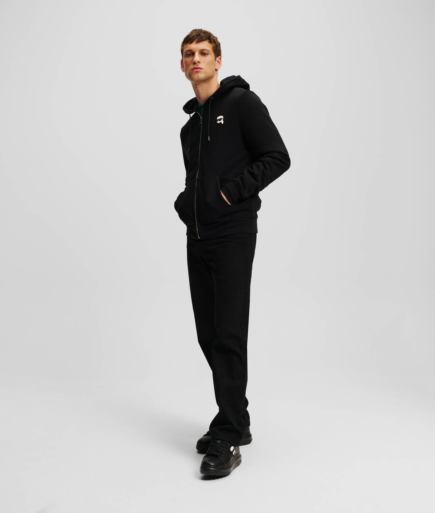 SWEAT À CAPUCHE ZIPPÉ K/IKONIK