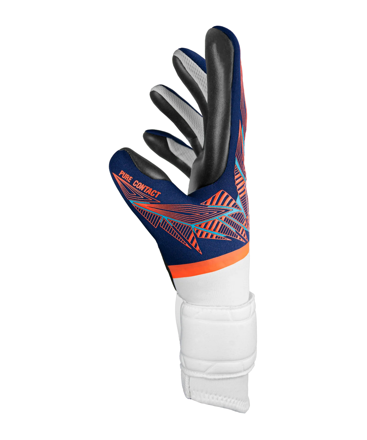 Reusch Pure Contact Gold TW-Handschuhe Kids Night Spark 2024 Blau Orange Schwarz F4848