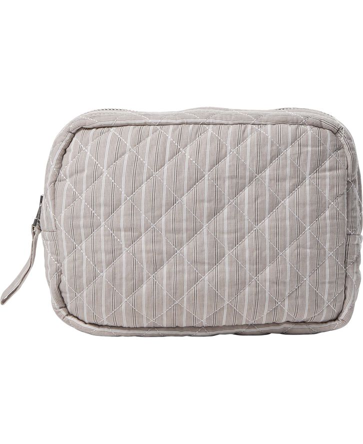 Magasin du Nord Collection Moira 3 G make up bag Beige Stripe