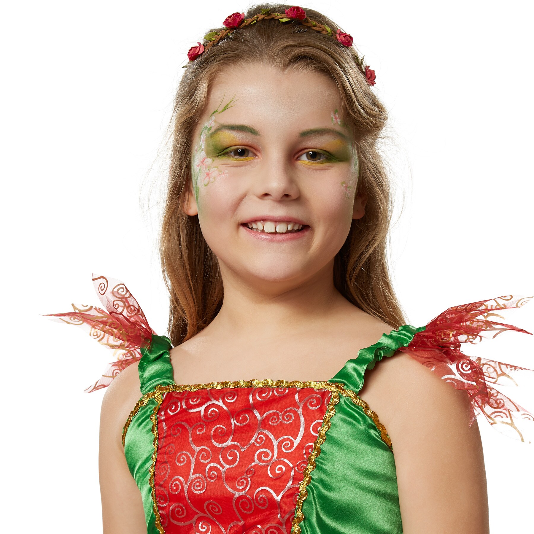 tectake® Mädchenkostüm Waldprinzessin
