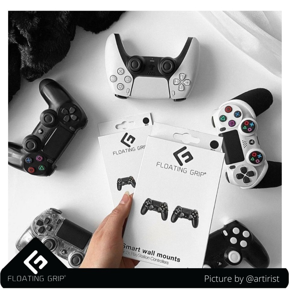 Floating Grips Playstation Controller Vægbeslag