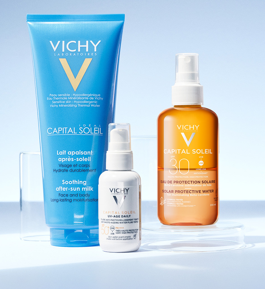 Vichy Capital Soleil Tan Protective Water SPF30 200 ml