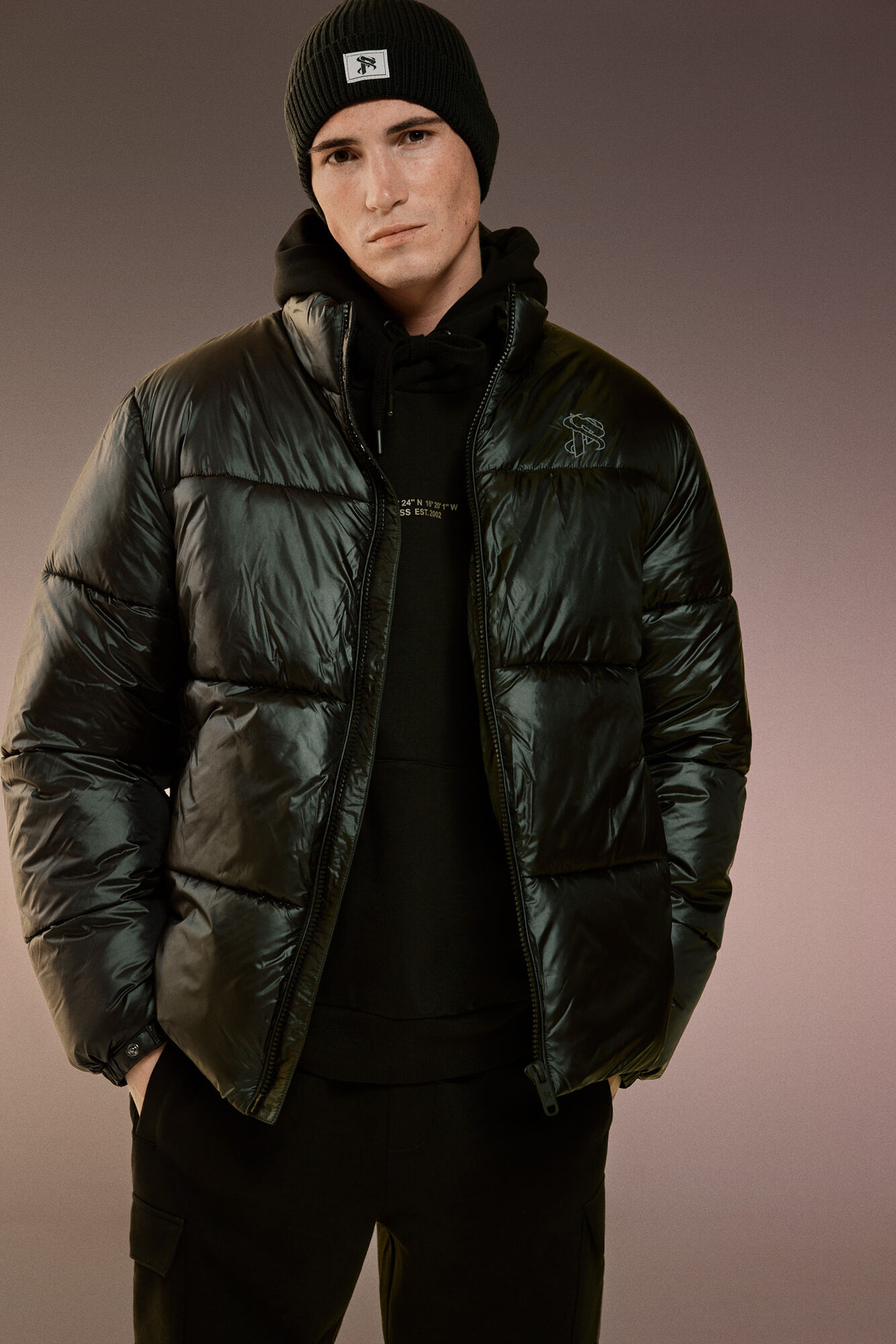 Jaqueta bomber acolchoada da Pedri x Springfield