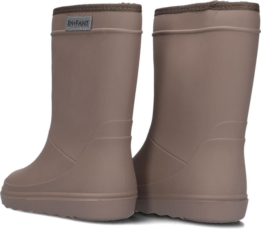 ENFANT Bruine Laarzen Thermo Boots Solid