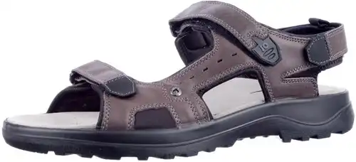 Jomos donkerbruin 508609 H - maat 47 sandaal donkerbruin - maat 47 Calandschoen