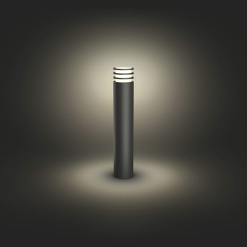 Philips Hue outdoor tuinpaal Lucca antraciet