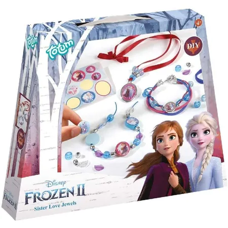 Totum Frozen 2 - Schwesternschmuck Bastel-Set