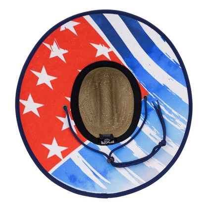 Chapeau FXR SHORESIDE STRAW 24 - Noir / Bleu