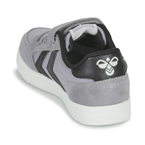 hummel - SLIMMER STADIL LOW JR - Gris / Noir