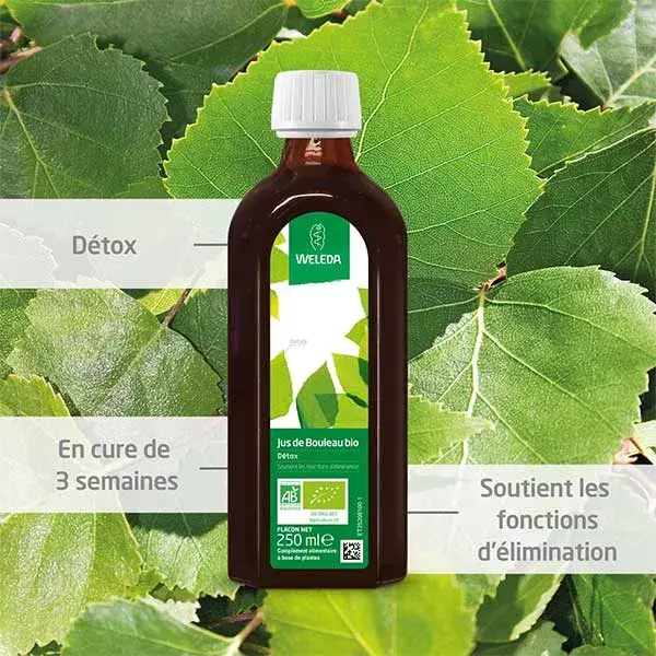 Suco de Bétula Orgânico Detox e Vitalidade Weleda 250ml