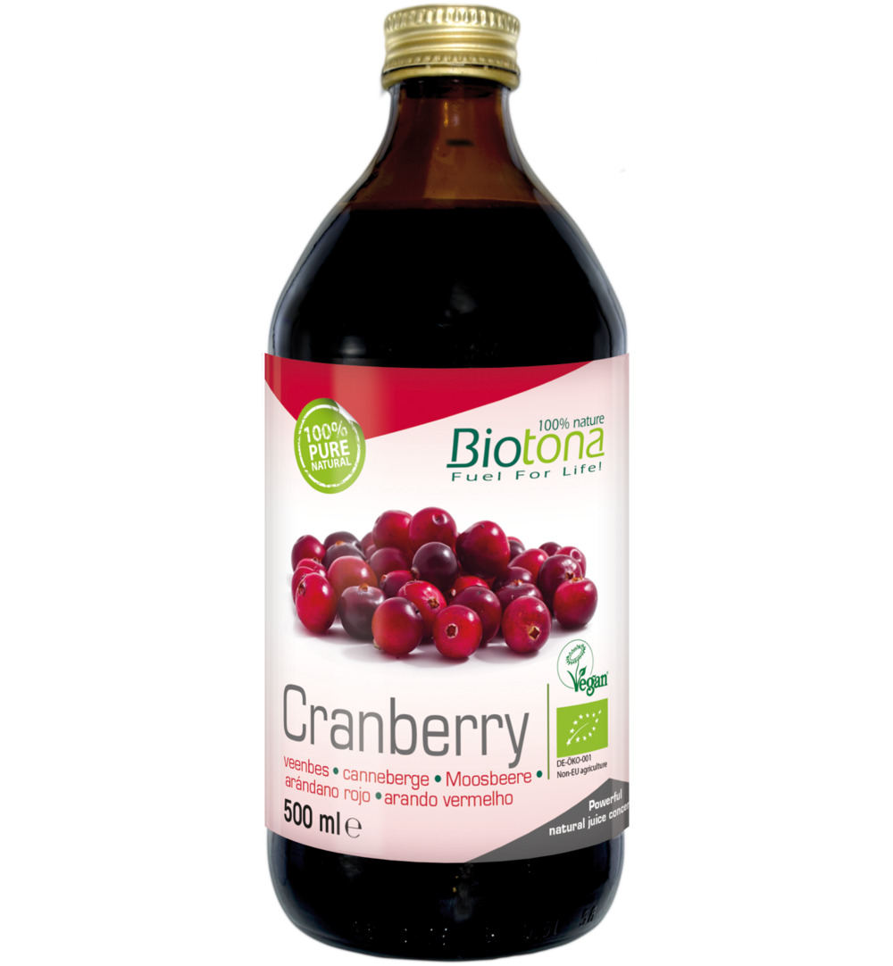 Biotona Cranberry Concentrate Bio (500 ml)