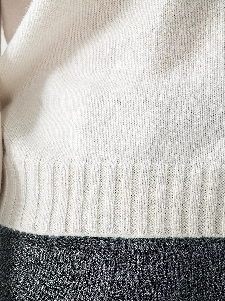 DAVIDA Kaschmirpullover weiss