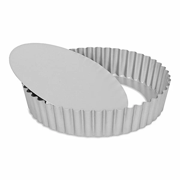 Moule à tarte fond amovible acier revêtu 25 cm Patisse