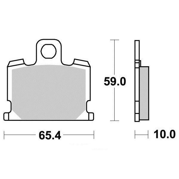 Sifam - Plaquettes de frein S1013N