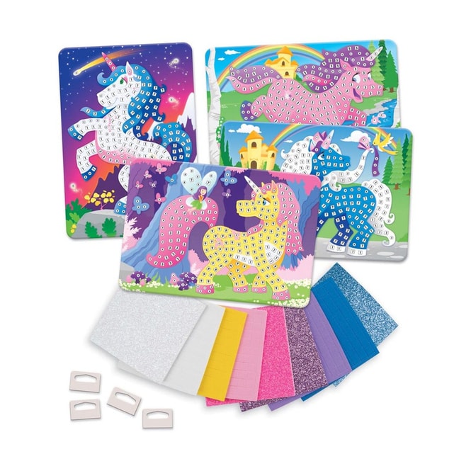Sticky Mosaics Sparkling Unicorns