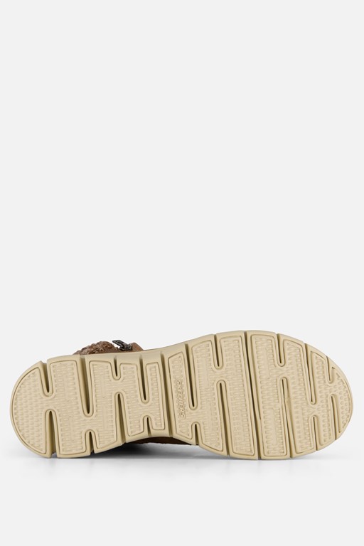 Skechers Synergy Zip Enkellaarsjes bruin