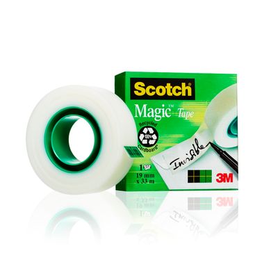 Scotch Magic - Ruban adhésif - 19mm x 33 m - invisible