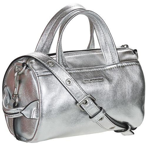 Karl Lagerfeld - K/BIKER SM CROSSBODY Plata
